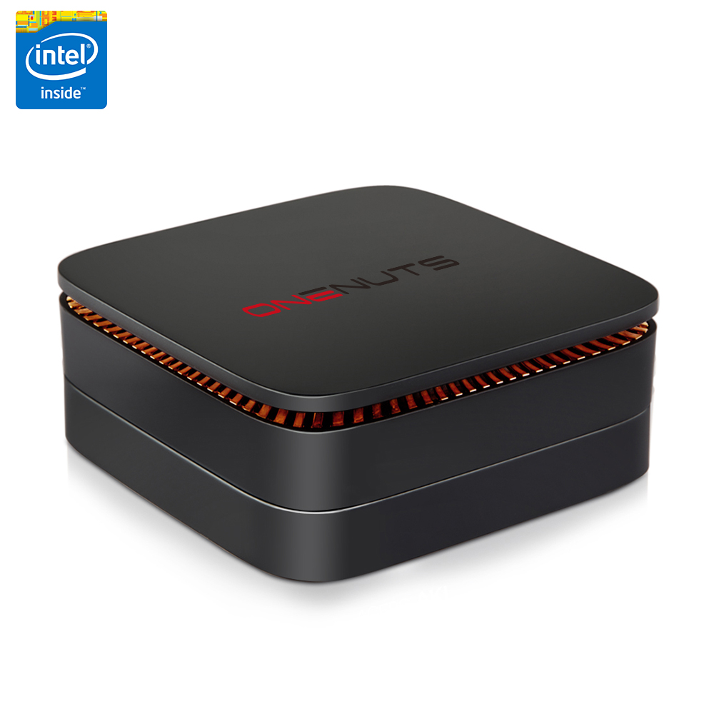 Onenuts Nut 4 Intel Windows 10 Mini PC Intel Core Apollo Lake Celeron J3455 4G DDR 32G EMMC Dual Band WiFi Gigabit LAN Mini PC