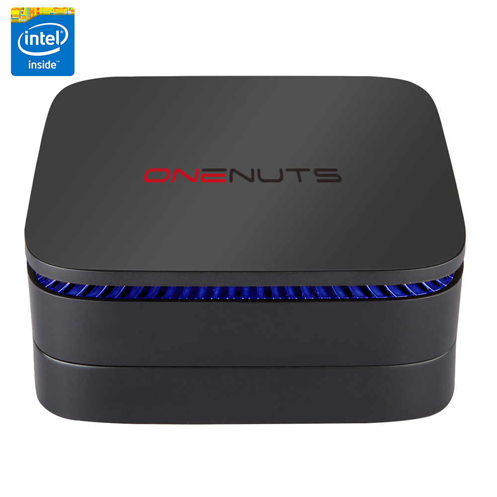 Onenuts Nut 4 英特尔 Windows 10 迷你电脑 英特尔酷睿 Apollo Lake Celeron J3455 4G DDR 32G EMMC 双频 WiFi 千兆 LAN 迷你电脑