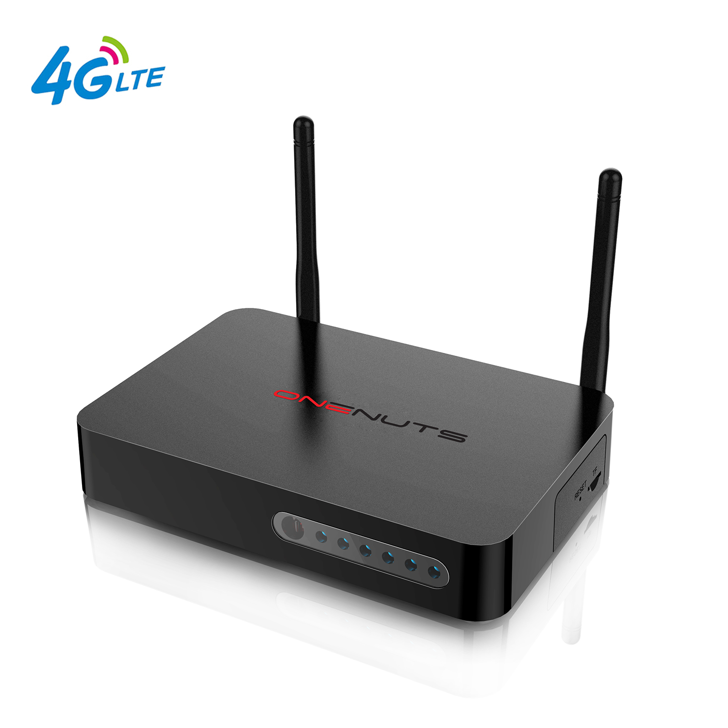 Onenuts 四核 4K Android 7.0 4G LTE 机顶盒内置电池