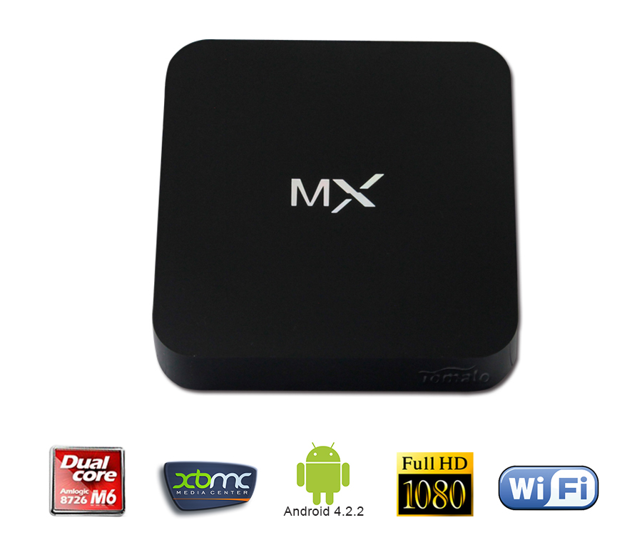 Smart Android TV Box Amlogic 8726 Dual Core MX XBMC TV Receiver MX