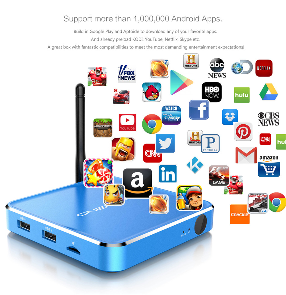 Streaming Media Player Android TV Box Wholesales
