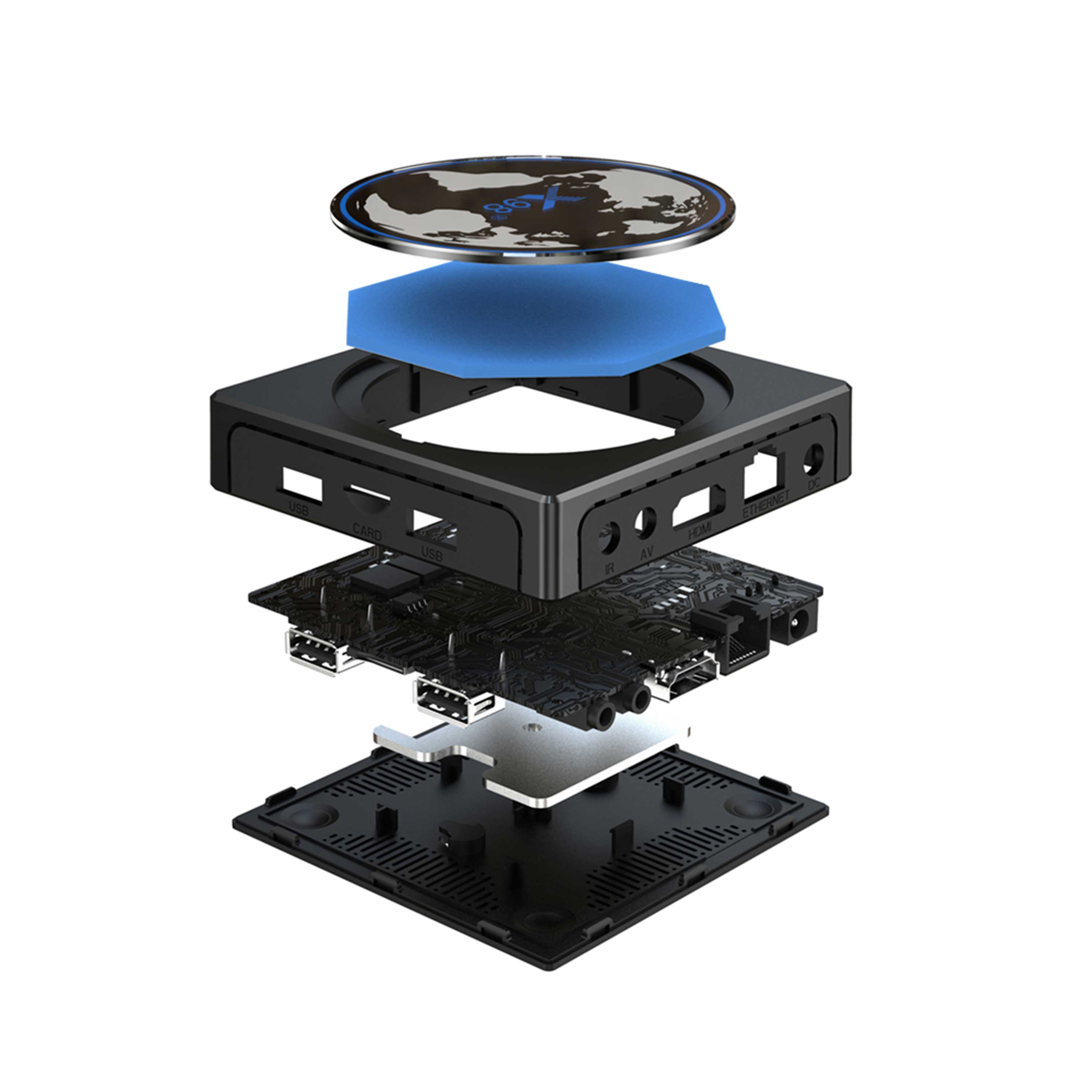 X98 Mini Amlogic S905W2 Quad Core Android 11 4K2K TV Box