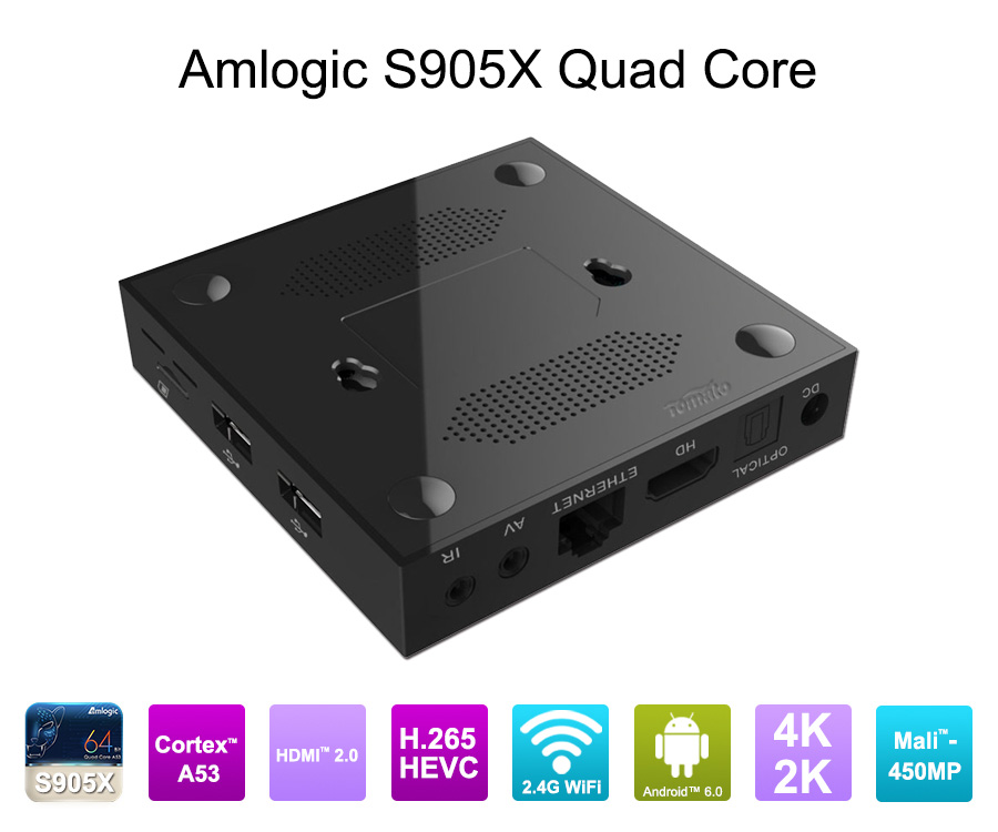 Android TV Box DLNA Amlogic S905X