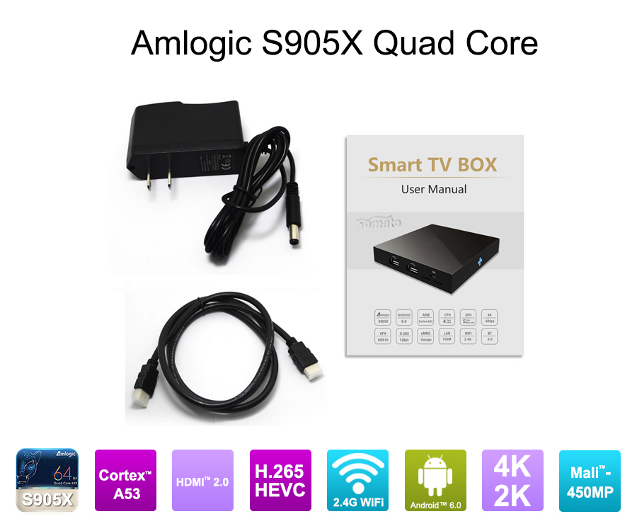 Android TV Box DLNA Amlogic S905X