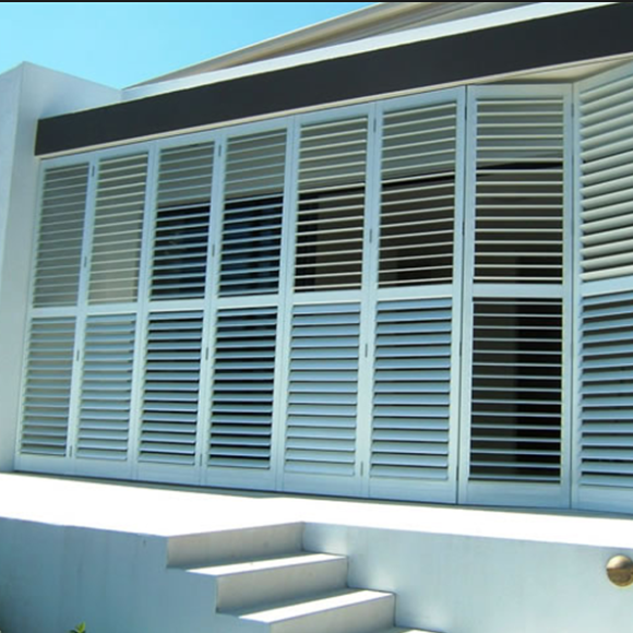 Außenaluminiumplantagenverschluss, Aluminiumjalousien lamelliert Lieferantenporzellan