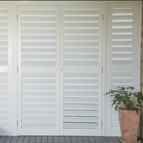 Lichtgewicht pvc-fabrikant China, op maat gemaakt plantation-sluiter