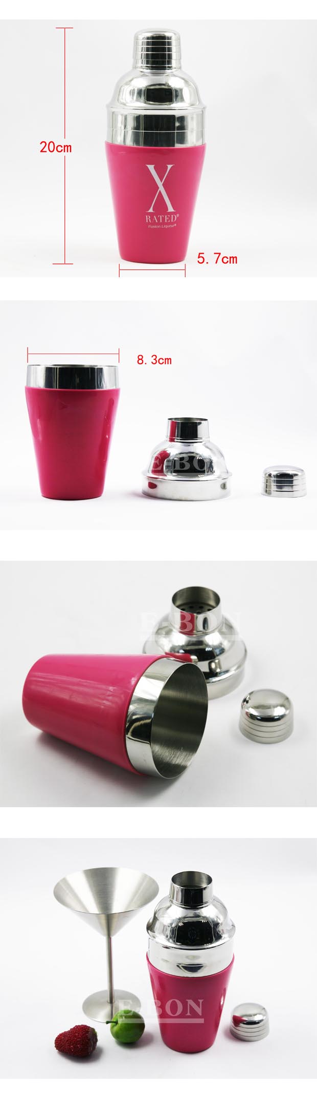 Stainless Steel Cocktail Shaker