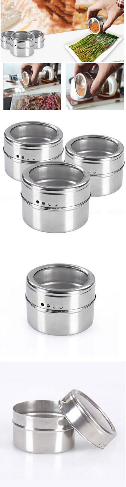 Stainless Steel salt and pepper mill