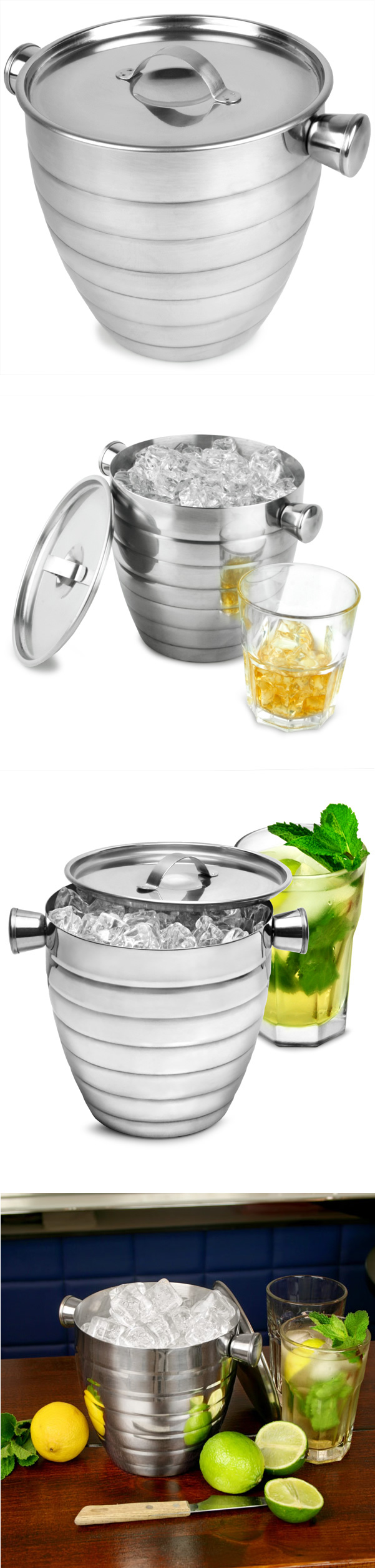 Stainless Steel Ice Bucket