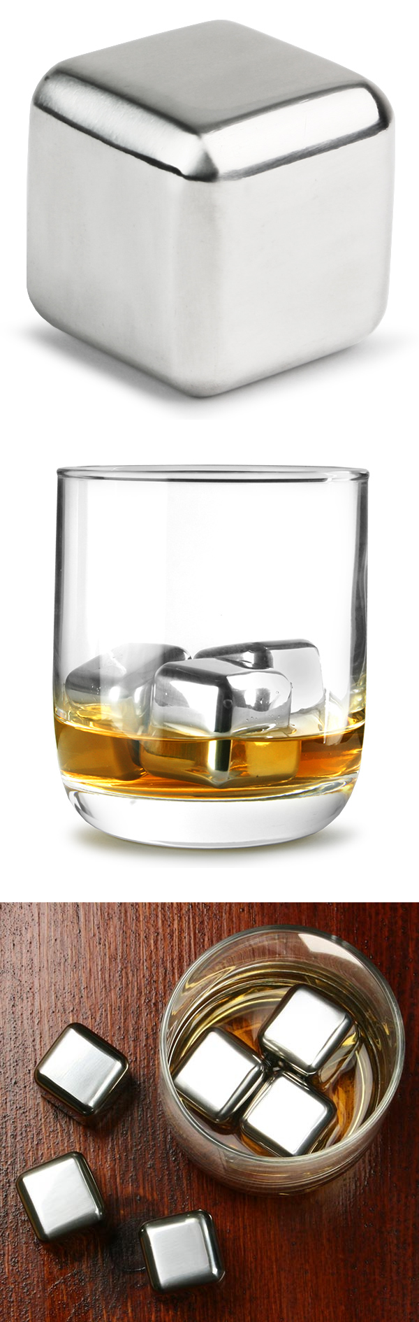 Stainless Steel Ice Cube