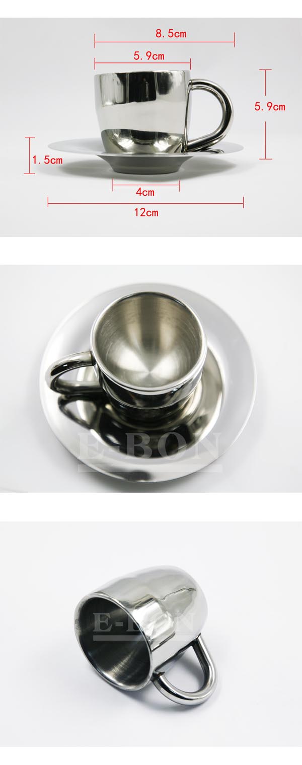 Stainless steel Coffee Cup Sets