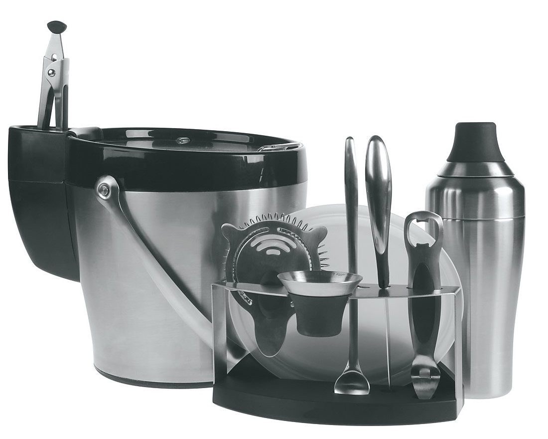 11 PC Stainless Steel 304 Barware Set