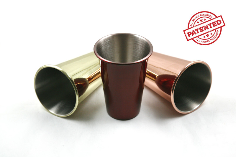 2017 Newest special design stainless steel copper /golden/red/black plating mule mug
