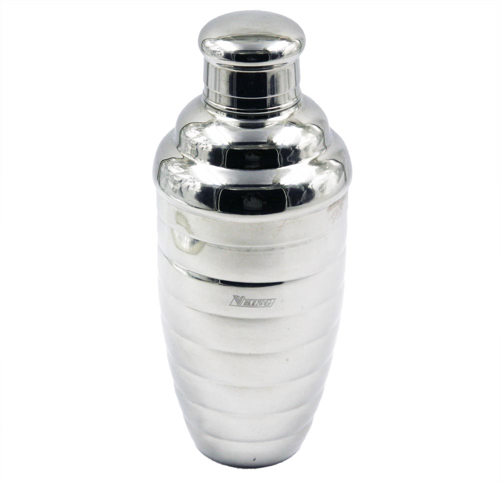 500ml Stainless steel ripple cocktail shaker EB-B07