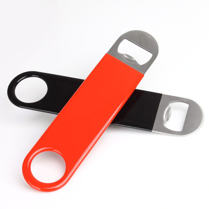 Colorful Stainless Steel Metal Bottle Opener With PVC EB-BT69