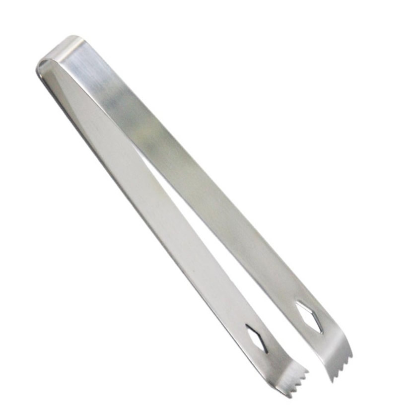 Diamond hole Stainless Steel Ice Tong EB-BT30