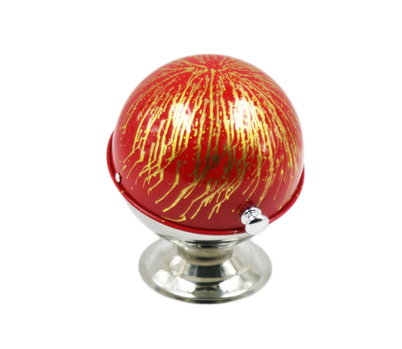 Globe σχήμα από ανοξείδωτο χάλυβα μπολ τη ζάχαρη κασσίτερος ζάχαρη ζάχαρη pot EB-SC002