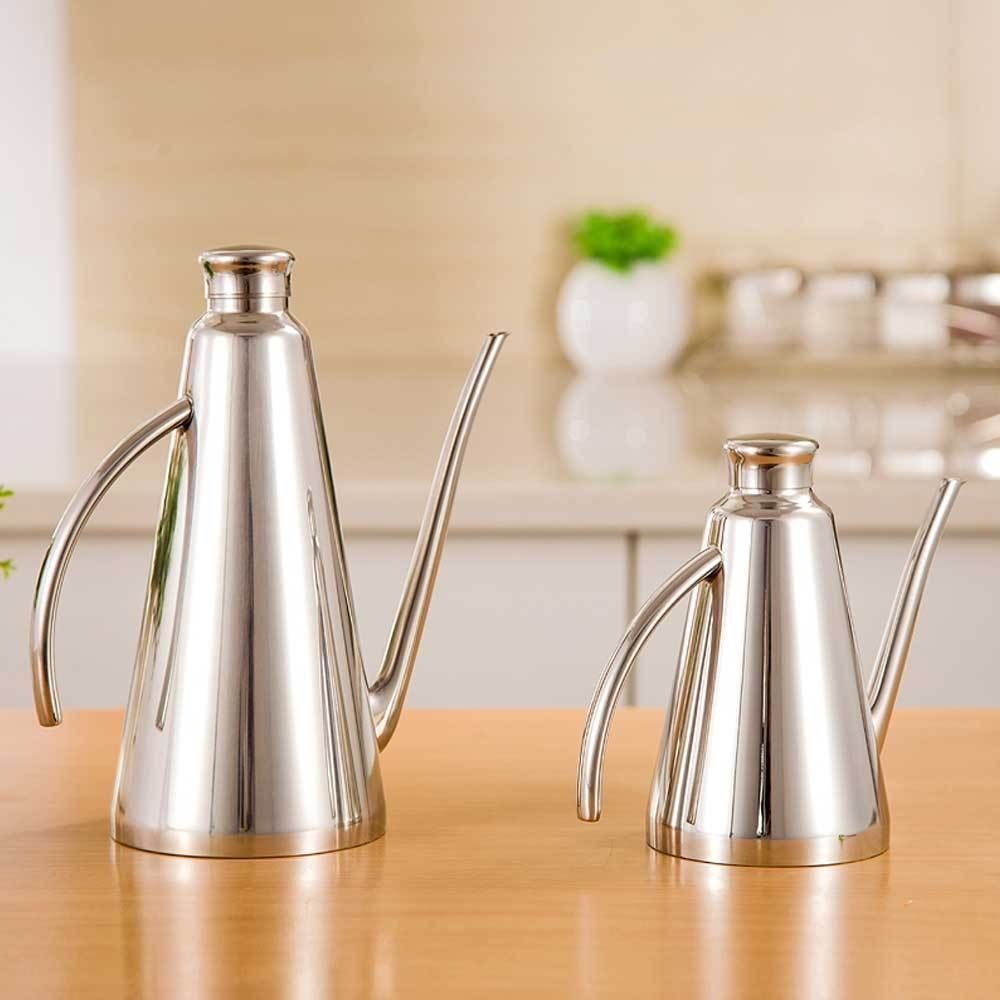 High quality stainless steel oil can for kitchen