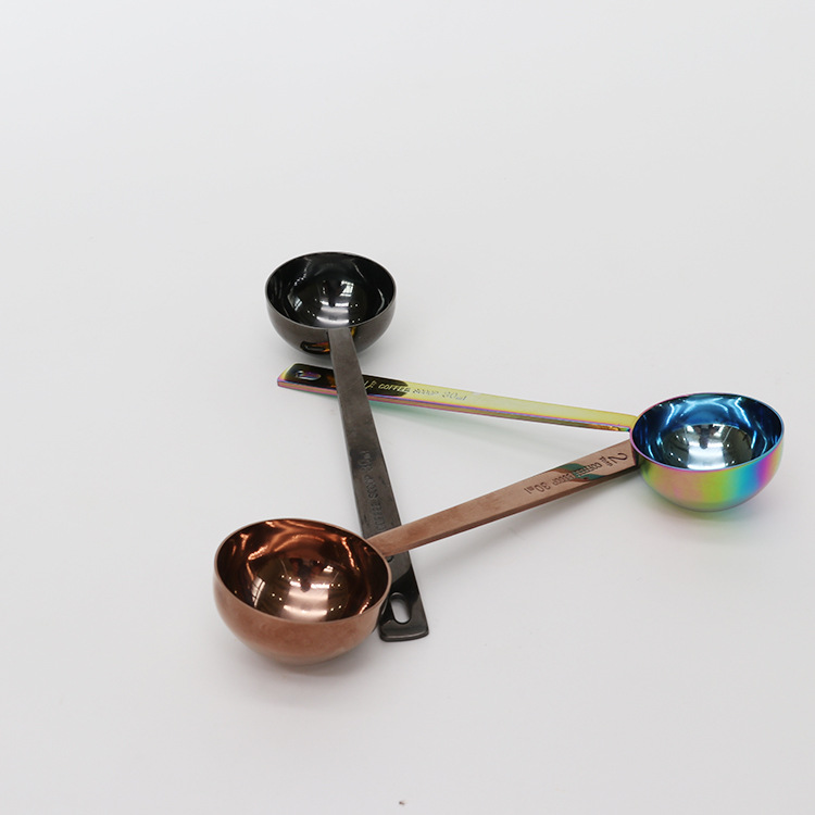 Stainless steel rainbow spoon china supplier Stainless steel rainbow spoon wholesalers china Stainless steel coffee spoon manufacturer china