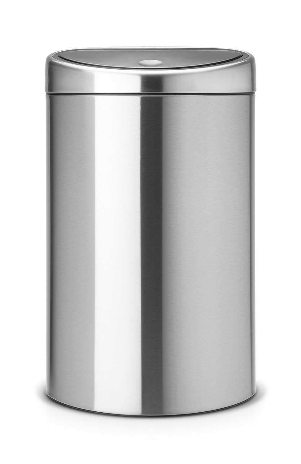 Matte Steel Fingerprint Proof Touch Bin  stainless steel waste binEB-P0078