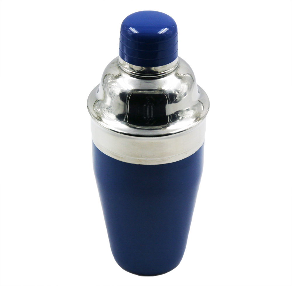 Mazarine Blue Spray paint Stainless Steel Cocktail Shaker EB-B02K