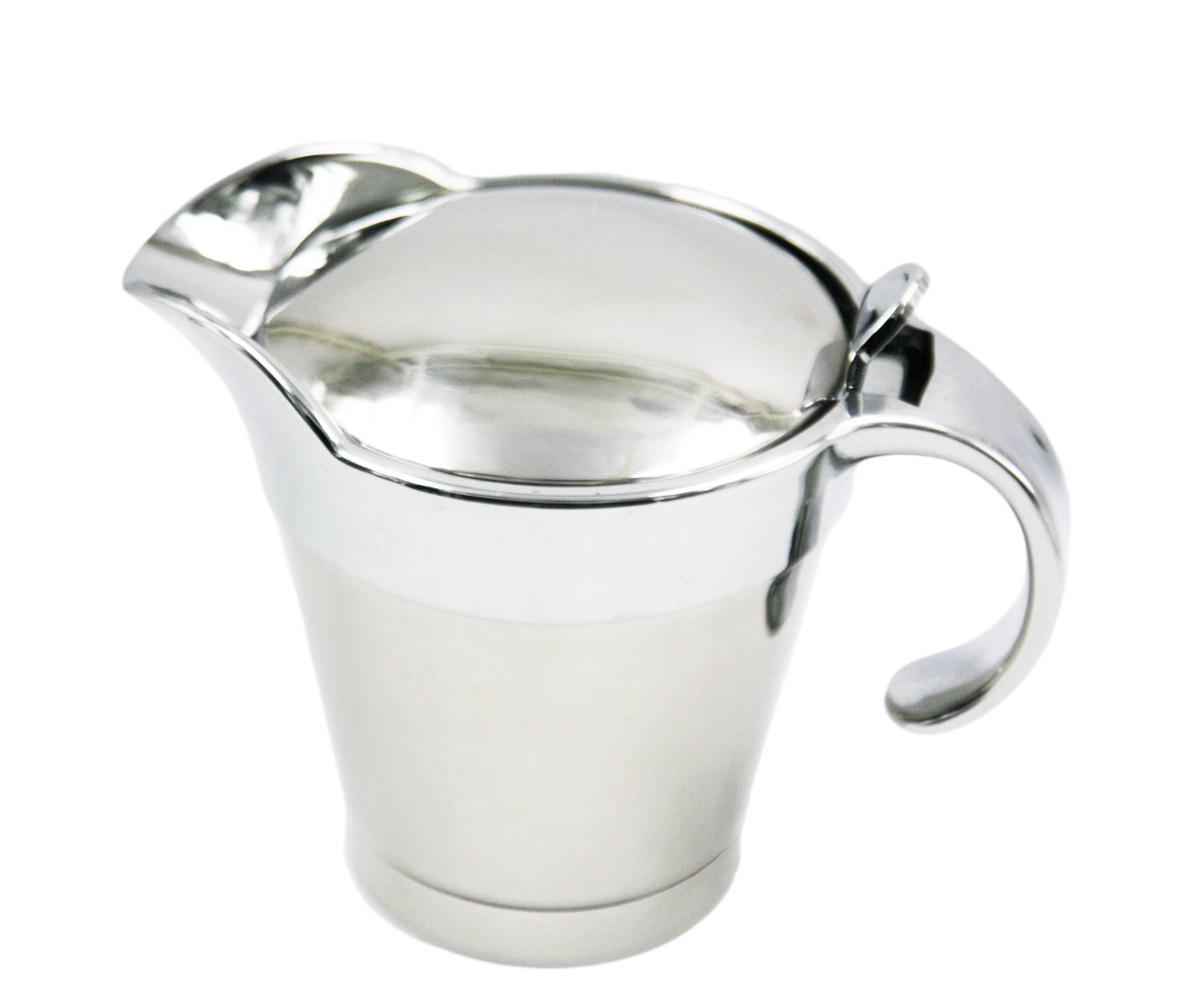 New design Stainless steel high quality press cover Sauce boat EB-SB002