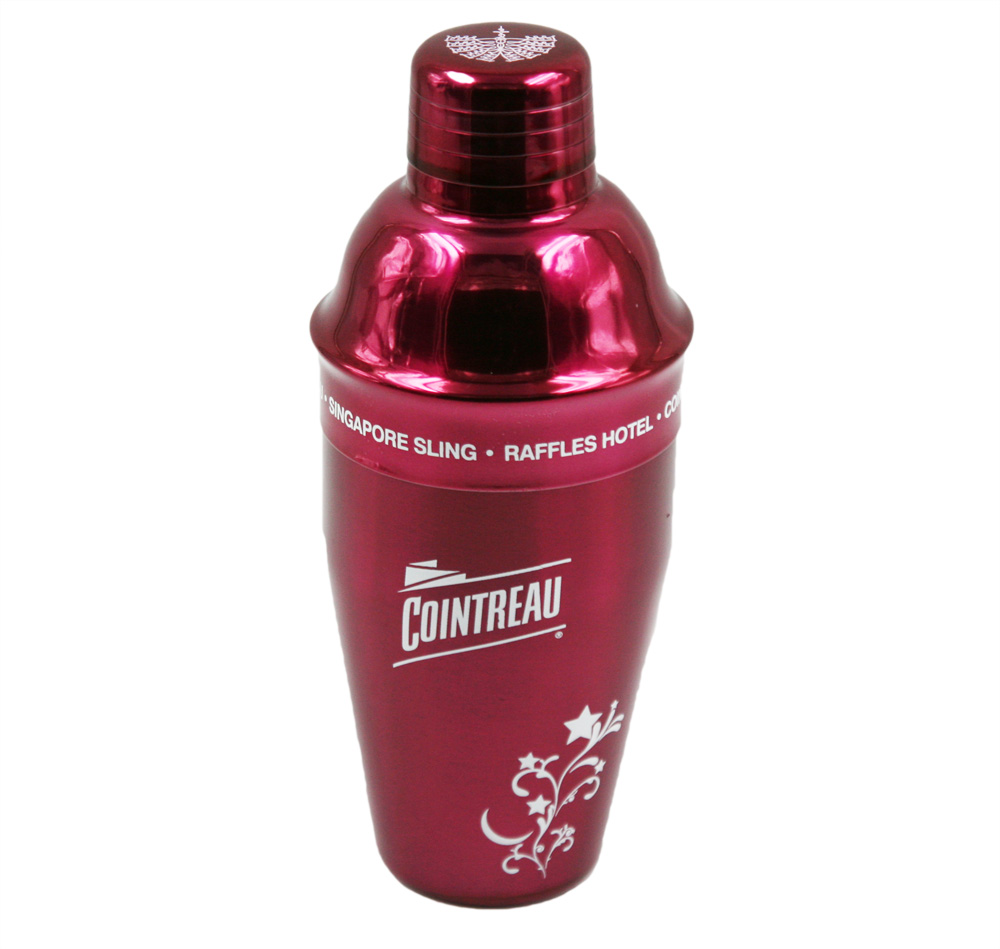 Newfashioned Stainless steel colorful painting  cocktail shaker EB-B77