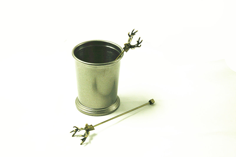 Original Hip-Stirrer Tall Metal Deer Swizzle, china Stainless steel factory