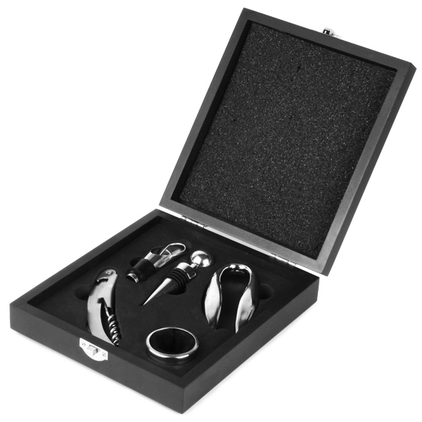 Barres en acier inoxydable Set Accessoires à vin coffret cadeau