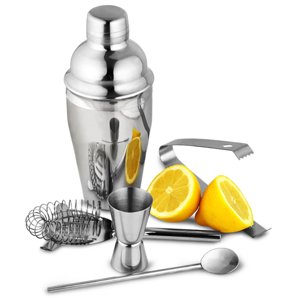 Stainless Steel Barware Set, Stainless Steel Cocktail Gift Set, Stainless Steel Bar Set