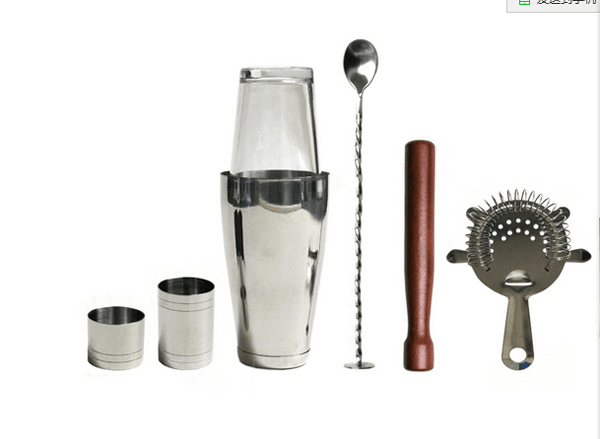 Stainless Steel Boston Cocktail Shaker Gift Set