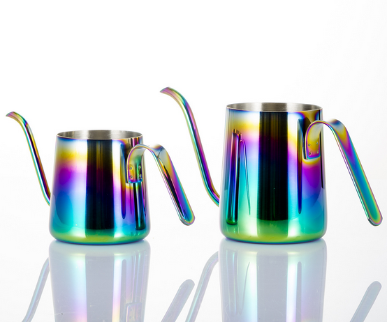 Stainless Steel  Coffee pot wholesales China Coffee pot company rainbow coffee pot manufacturer china