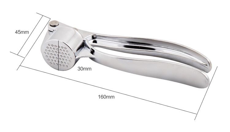 Pressão de alho em aço inoxidável fabricante China, OEM Stainless Steel Garlic Press