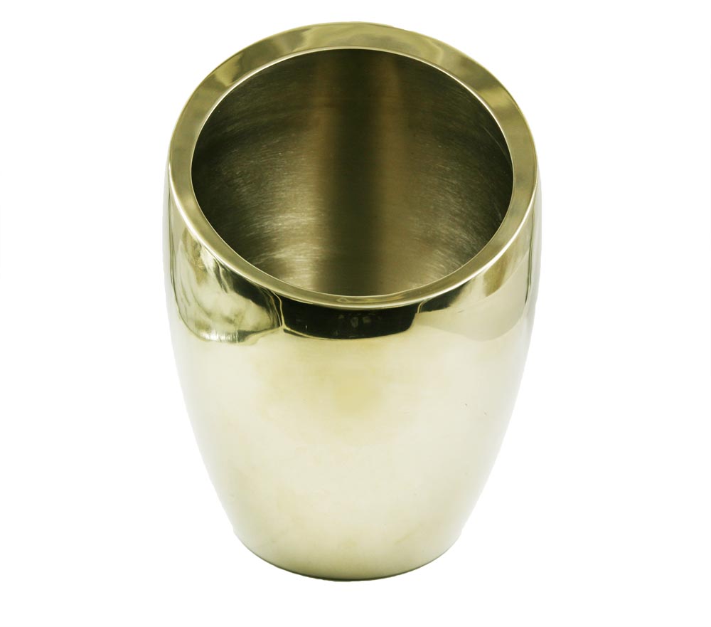 不锈钢双层镀金冰桶 EB-BC55G