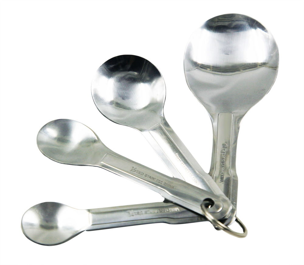 Stainless Steel Measuring Spoon Set with 4pcs EB-MC02