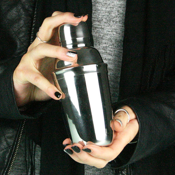 Stainless Steel Mini Cocktail Shaker 250ML, Stainless Steel Boston Cocktail Shaker Set