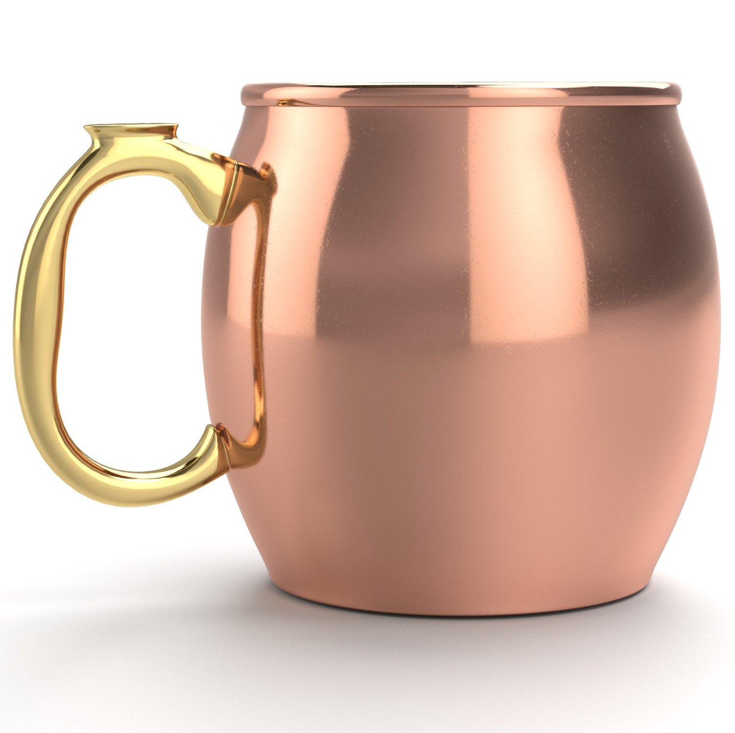 Chapado en acero inoxidable Moscow Mule Taza de cobre