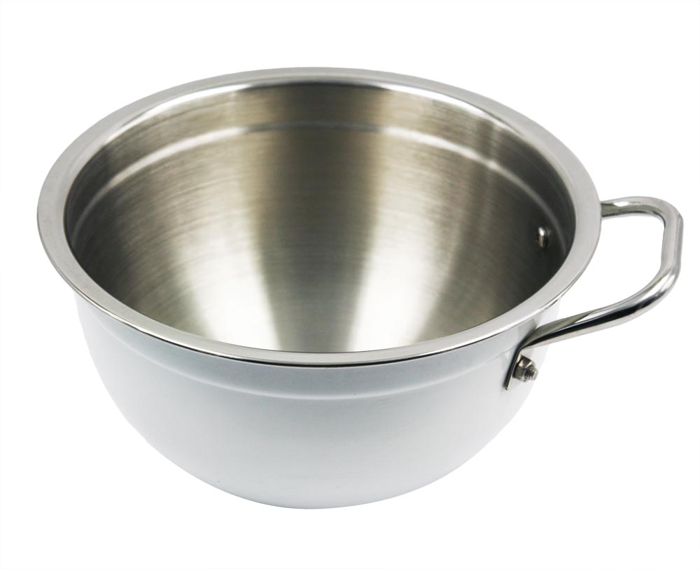 Ανοξείδωτο χάλυβα μπολ σαλάτα με Tubular λαβή EB-GL14K