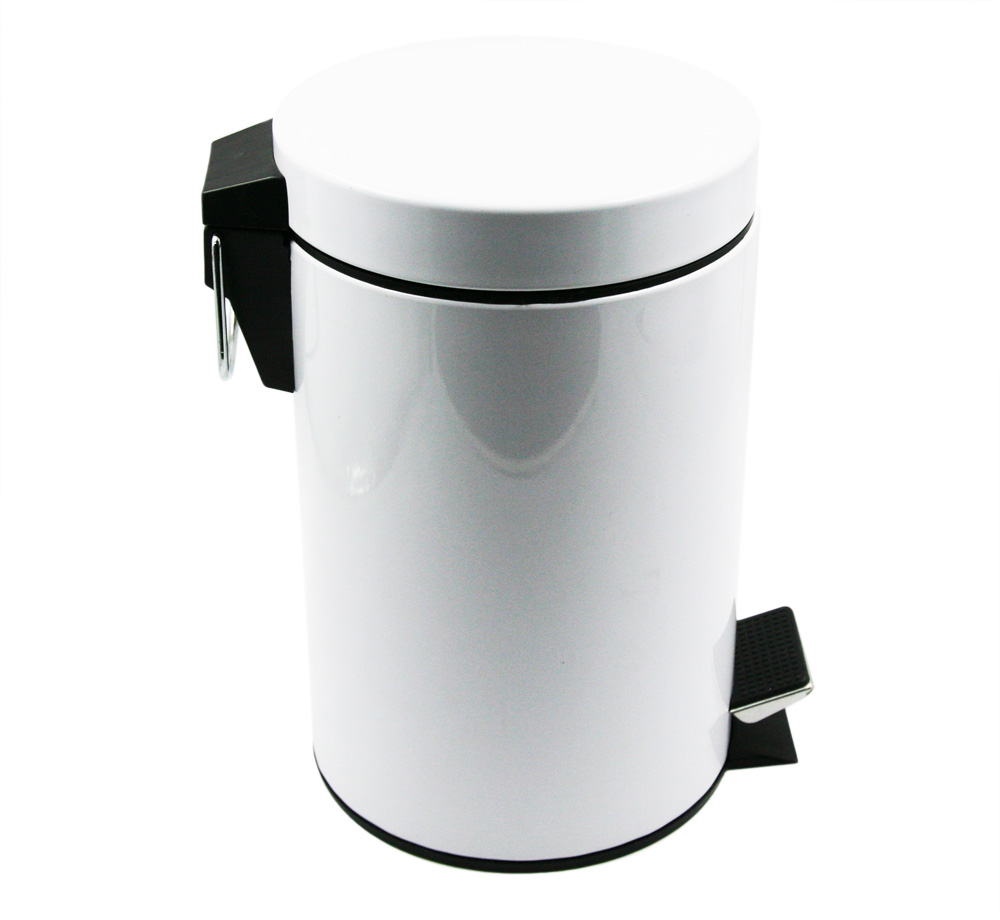 Edelstahl Mülleimer Treteimer Fresser bin EB-P02K