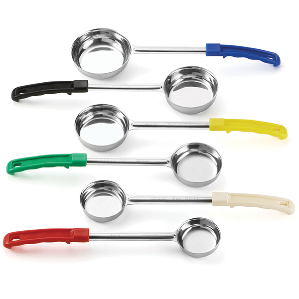 Stainless steel colored measuring spoons