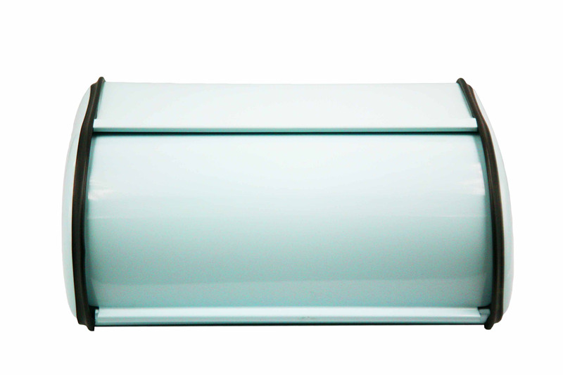 Aço inoxidável pão redondo bin tinta spray caixa Pão EB-OV-01