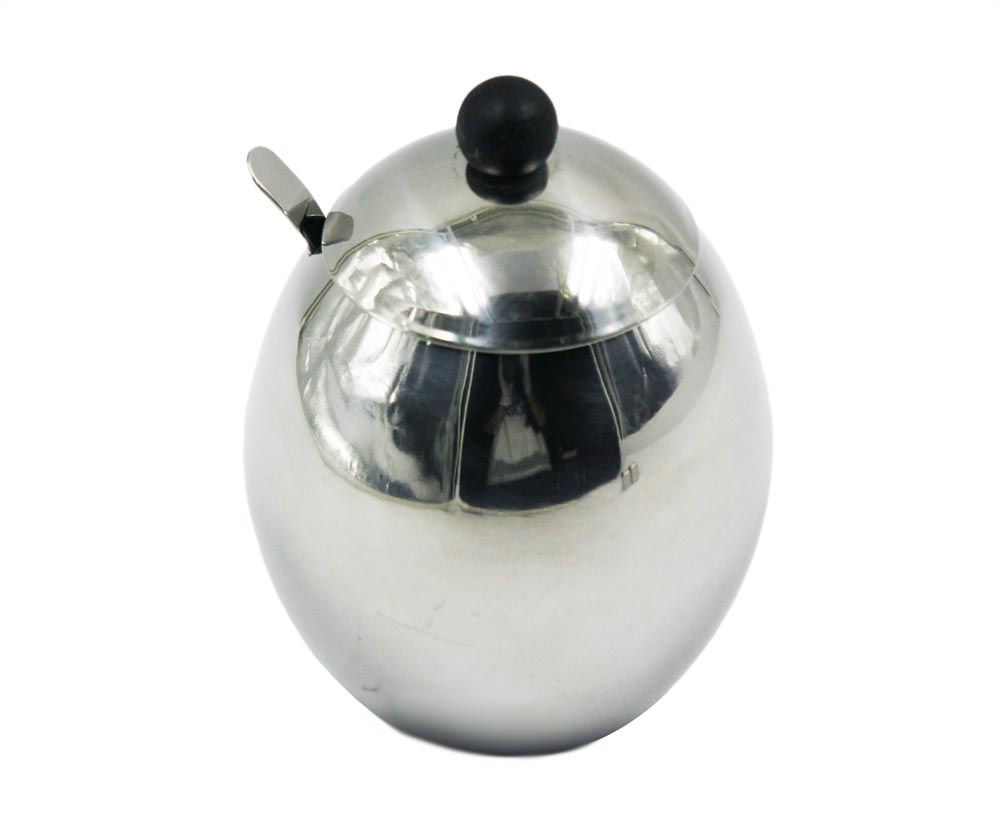 Ανοξείδωτο χάλυβα μπολ τη ζάχαρη με ζάχαρη καπάκι κασσίτερος ζάχαρη ποτ  EB-SC003