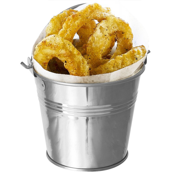 Versatile Stainless Steel Serving Bucket