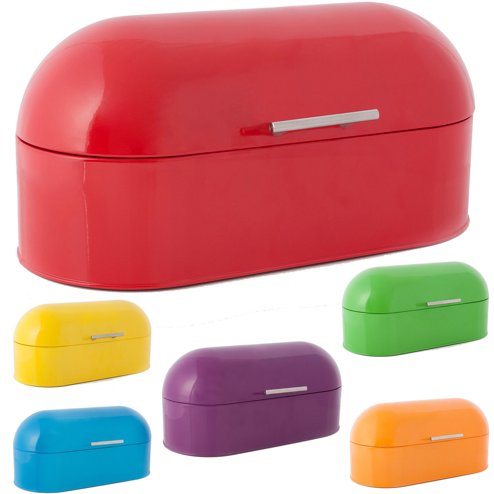 nieuwe roestvrijstalen broodtrommel keuken opslag van voedsel