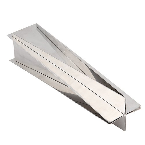 simple designed stainless steel vase