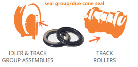 H-40 TLDOA2380 Alternated Parts Mechanical Face Seal