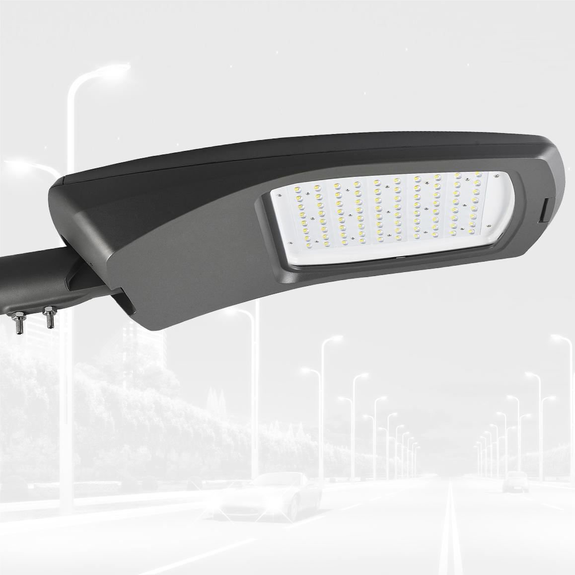 YMLED-6408L 180W IP66 Lumière de rue étanche à l'eau extérieure