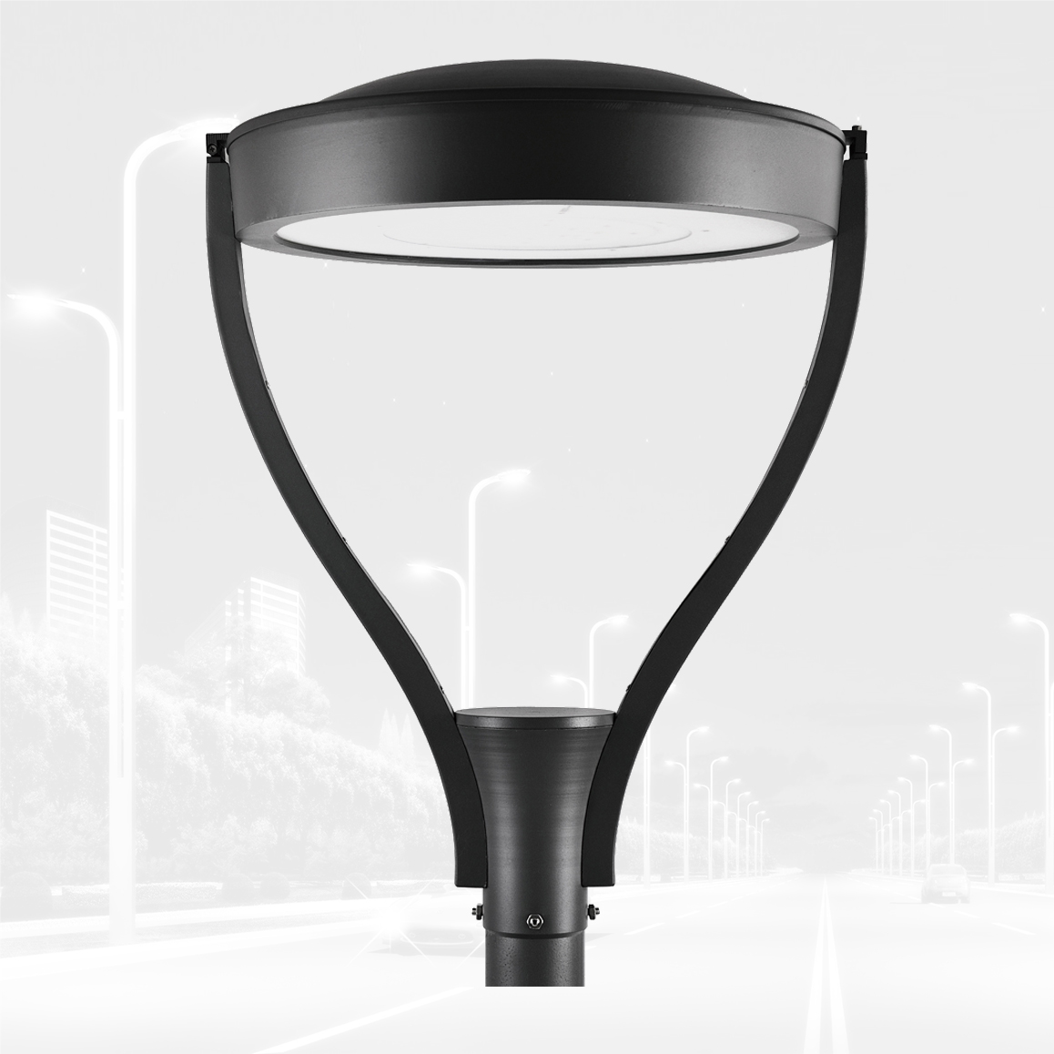 YMLED6102 Lumière de LED extérieure lumières avec puce crie et pilote de puits méchants