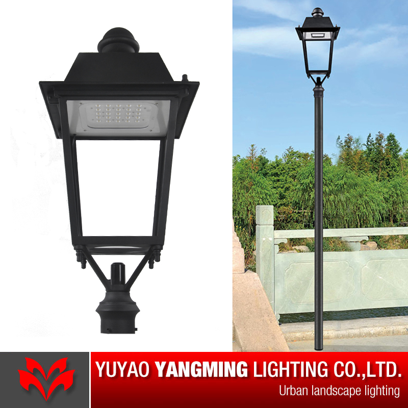 YMLED6136 LED-Garten-Post-Top-Laterne