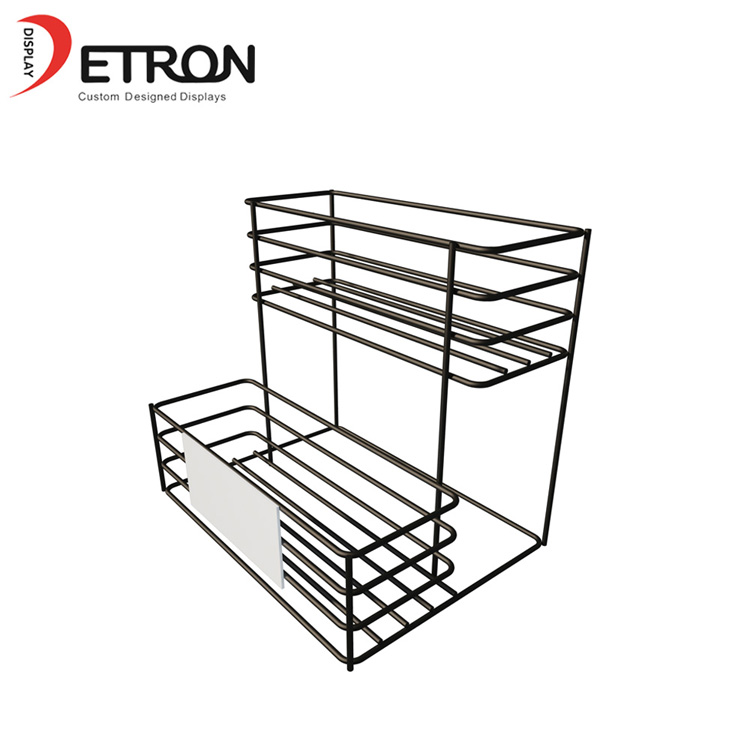 wine wire counter display stand